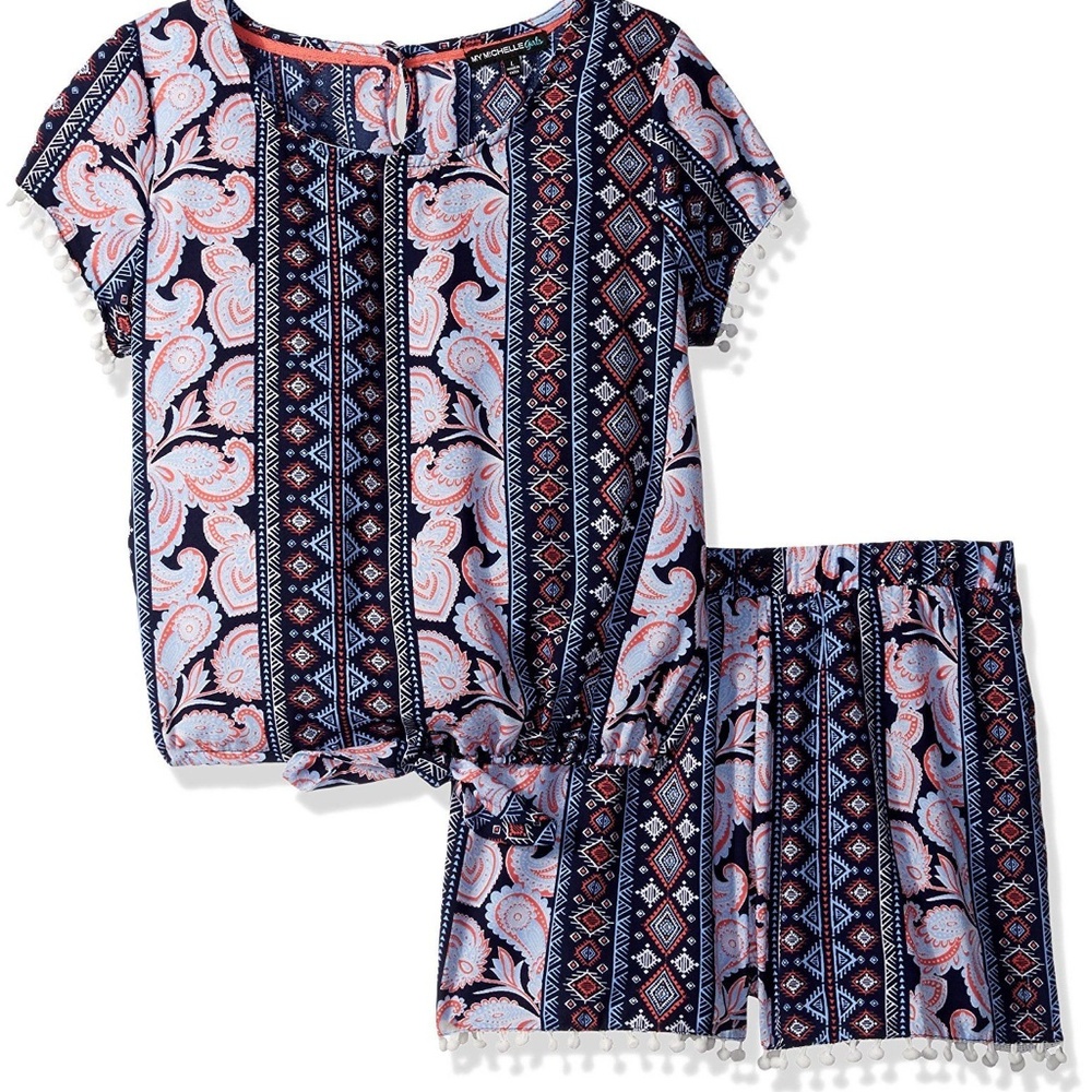 HP! My Michelle Blue shorts set